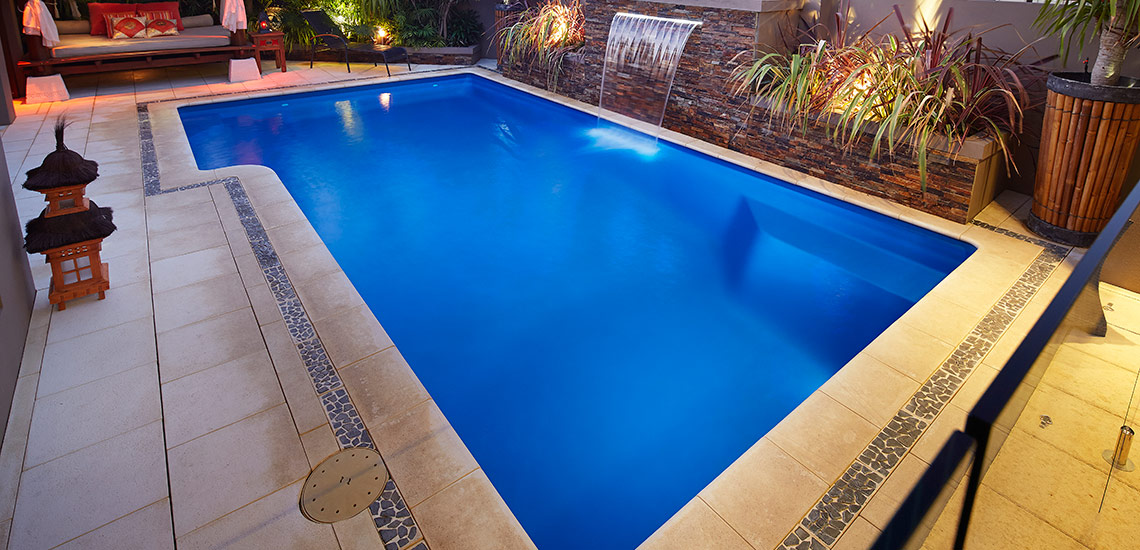 "Cayman" Fibreglass Pool Design in Perth | Buccaneer Pools Western Australia