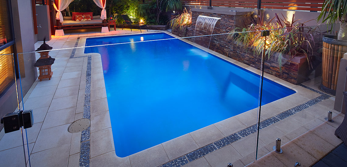 "Cayman" Fibreglass Pool Design in Perth | Buccaneer Pools Western Australia