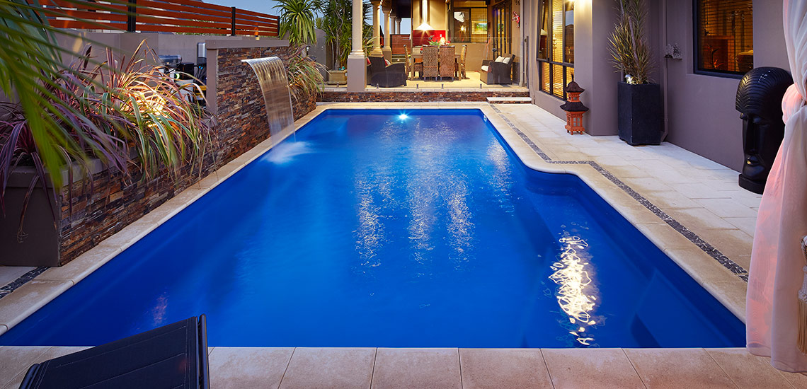"Cayman" Fibreglass Pool Design in Perth | Buccaneer Pools Western Australia