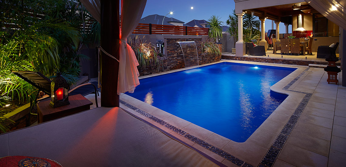"Cayman" Fibreglass Pool Design in Perth | Buccaneer Pools Western Australia