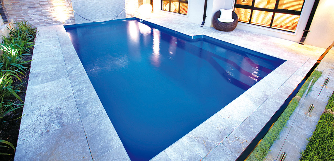 "Cayman" Fibreglass Pool Design in Perth | Buccaneer Pools Western Australia