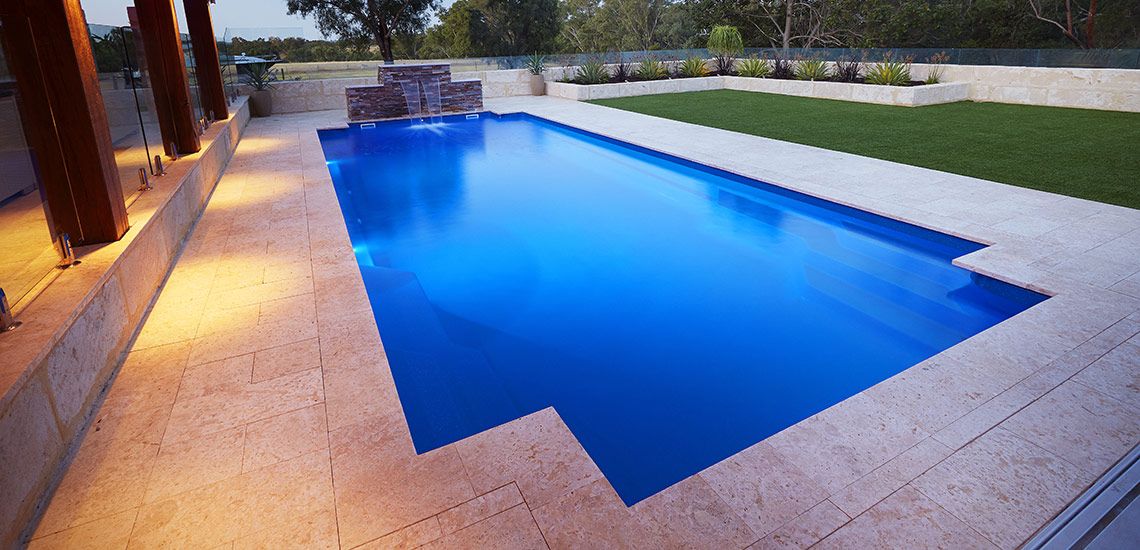 "Monaco" Fibreglass Pool Design in Perth | Buccaneer Pools Western Australia