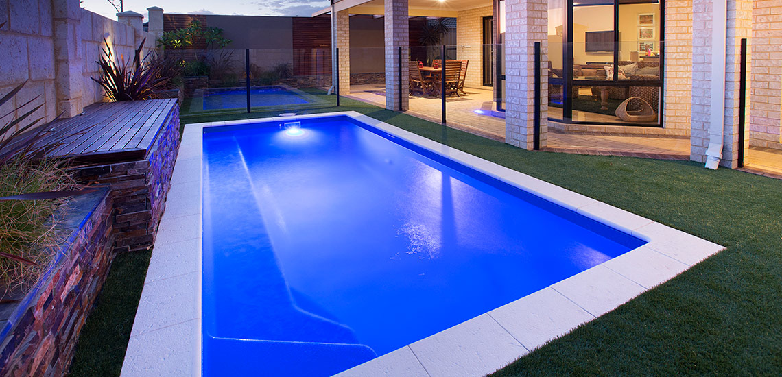 "Portofino" Fibreglass Pool Design in Perth | Buccaneer Pools Western Australia