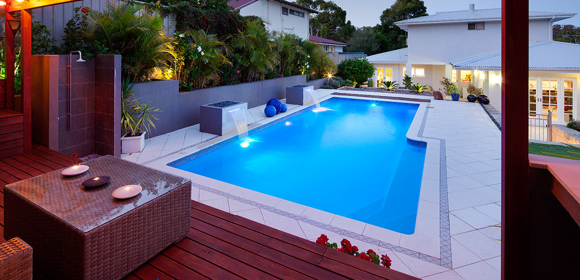 "Tasman" Fibreglass Pool Design in Perth | Buccaneer Pools Western Australia