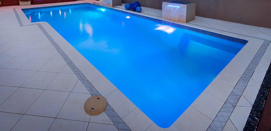 "Tasman" Fibreglass Pool Design in Perth | Buccaneer Pools Western Australia