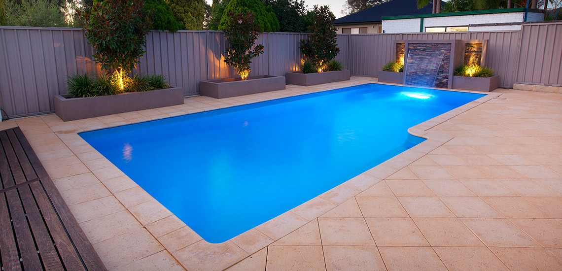 "Tasman" Fibreglass Pool Design in Perth | Buccaneer Pools Western Australia