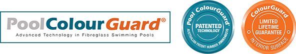 Pool ColourGuard | Advanced Technology in Fibreglass Swimming Pools | Patented Technology | Interior Surface Lifetime Guarantee